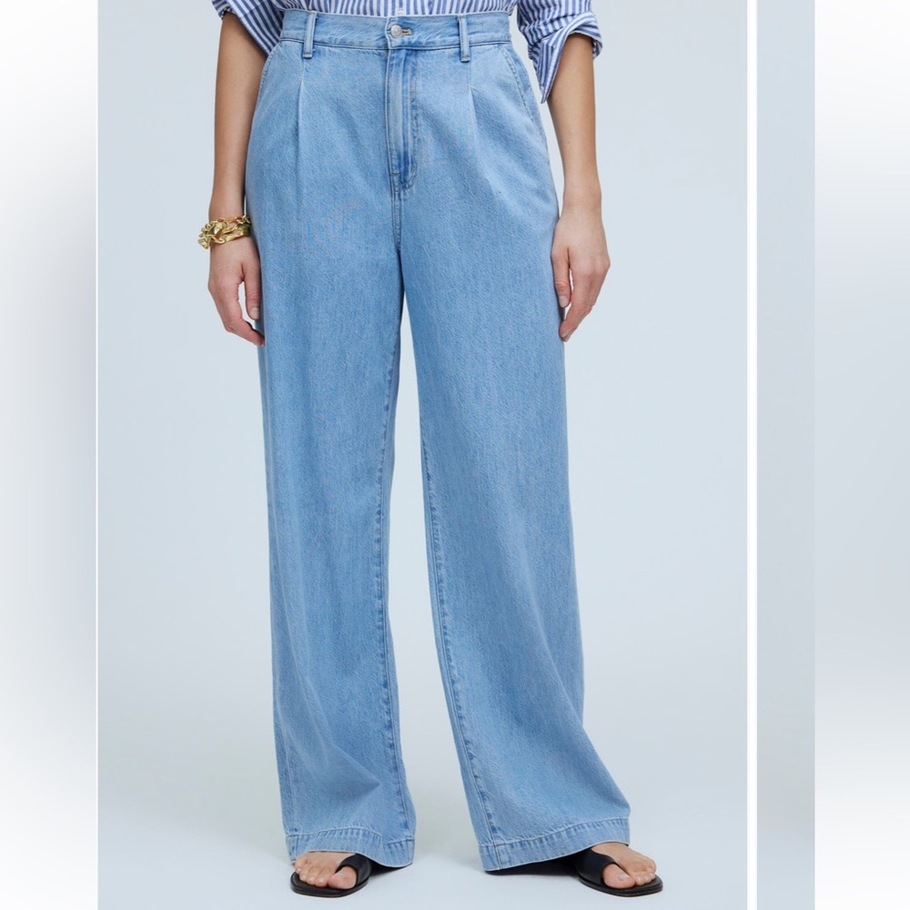 Madewell The Harlow Wide Leg Trouser Jean